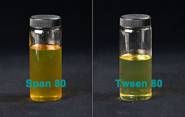 CHEMSINO span 80 vs tween 80